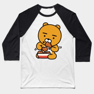 KakaoTalk Friends Hello! Ryan - Grubbin' (카카오톡 라이언) Baseball T-Shirt